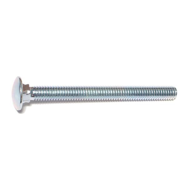 Midwest Fastener Carriage Bolt, Square Neck, 18 (Coarse), 3-1/2 in L, Steel, Zinc Plated, 50 PK 01082 - main
